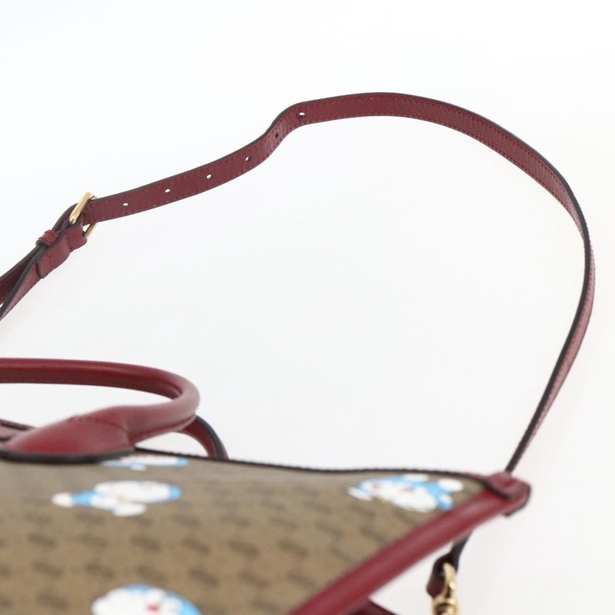 Gucci Gucci Doraemon Tote Printed Mini GG Coated Canvas Size ONE SIZE - 21 Thumbnail
