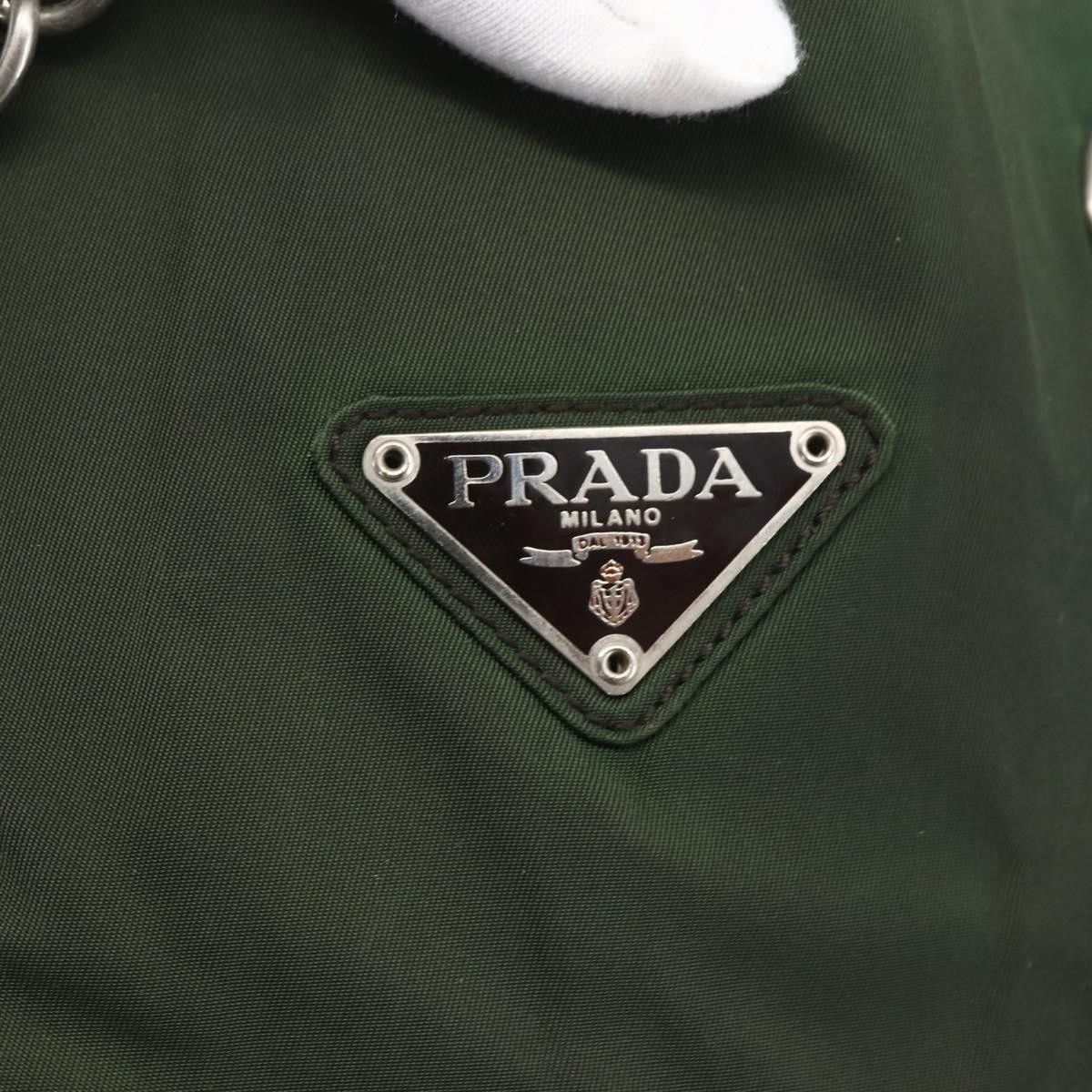 Prada Prada Re-Edition 1995 Chain Tote Quilted Re-Nylon Size ONE SIZE - 19 Thumbnail