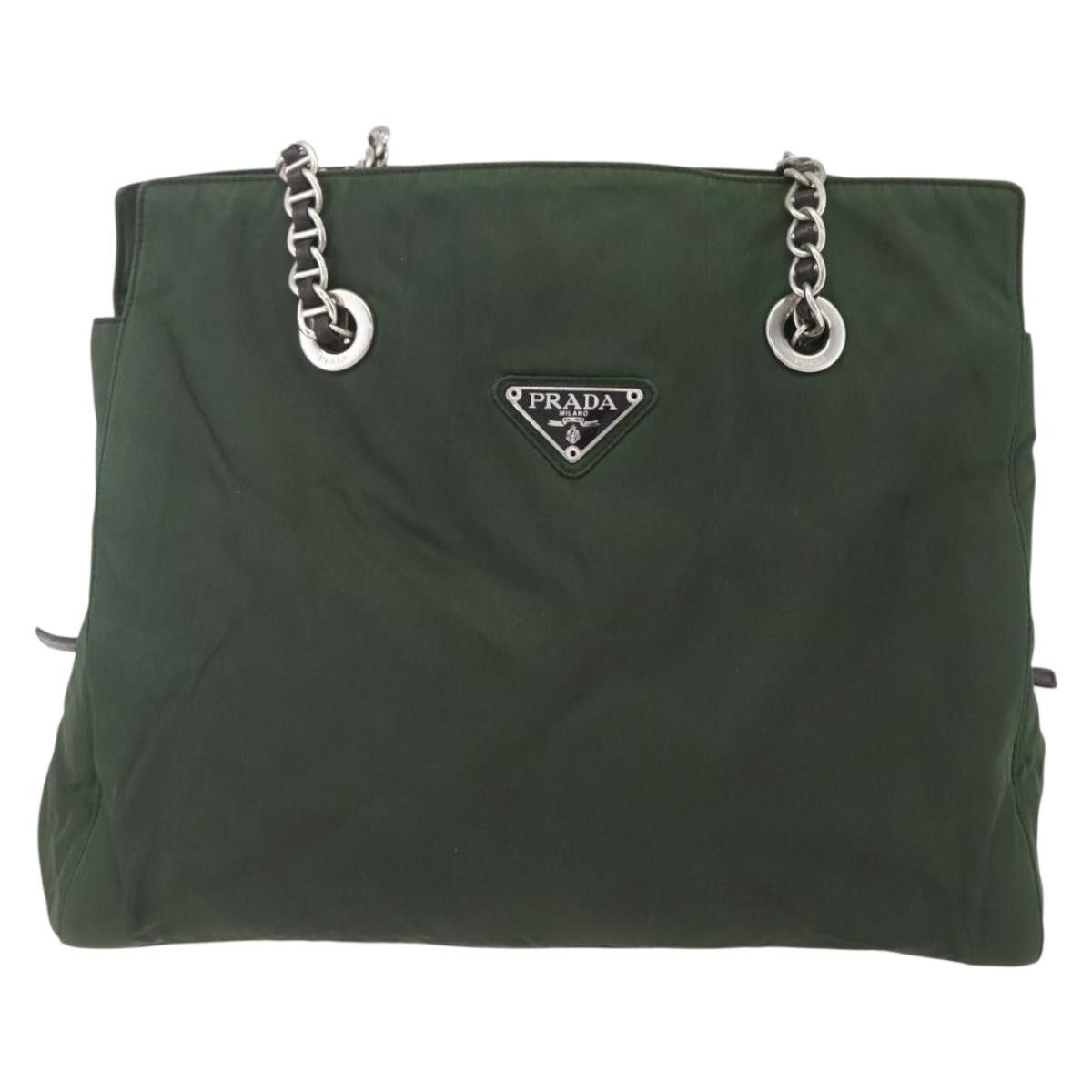 Prada Prada Re-Edition 1995 Chain Tote Quilted Re-Nylon Size ONE SIZE - 17 Thumbnail
