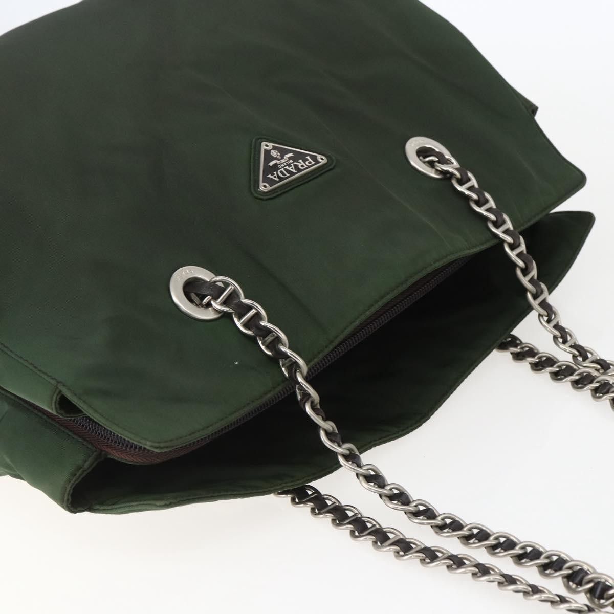 Prada Prada Re-Edition 1995 Chain Tote Quilted Re-Nylon Size ONE SIZE - 14 Thumbnail