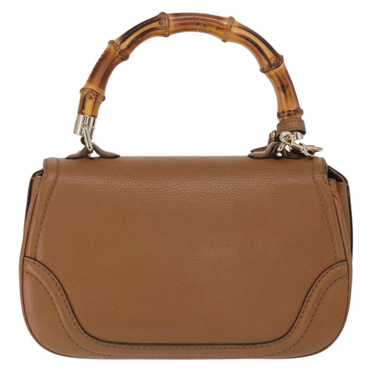 Gucci Gucci New Bamboo 1921 Top Handle Leather Size ONE SIZE - 2 Thumbnail