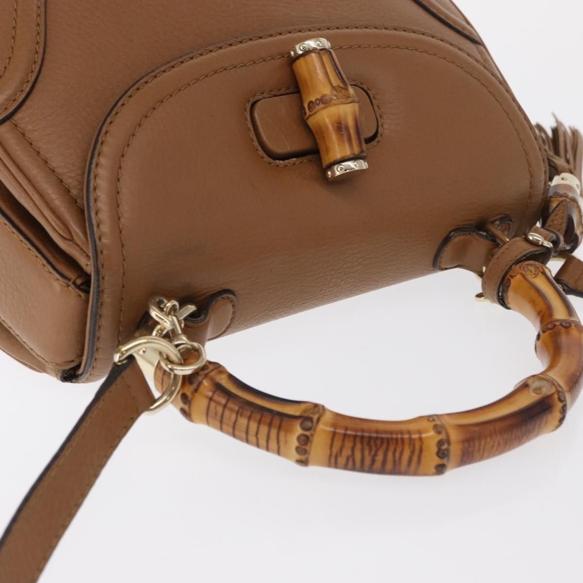 Gucci Gucci New Bamboo 1921 Top Handle Leather Size ONE SIZE - 7 Thumbnail