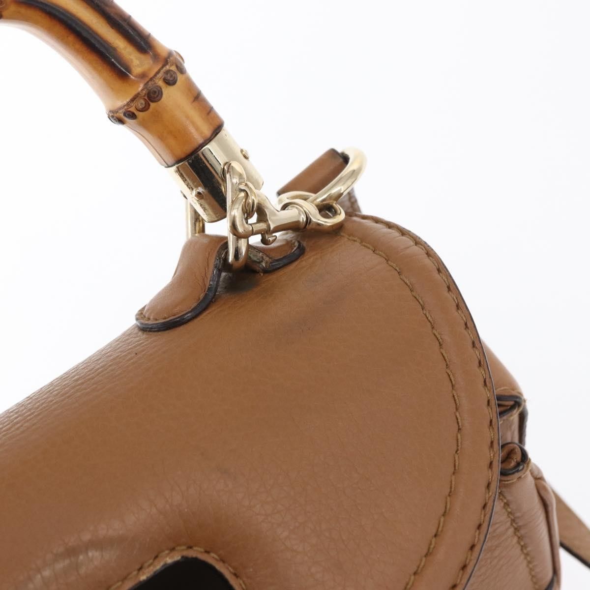 Gucci Gucci New Bamboo 1921 Top Handle Leather Size ONE SIZE - 22 Thumbnail