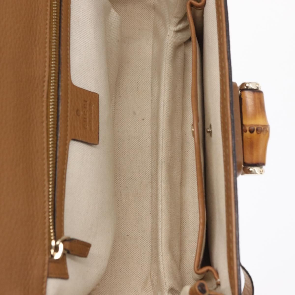 Gucci Gucci New Bamboo 1921 Top Handle Leather Size ONE SIZE - 5 Thumbnail
