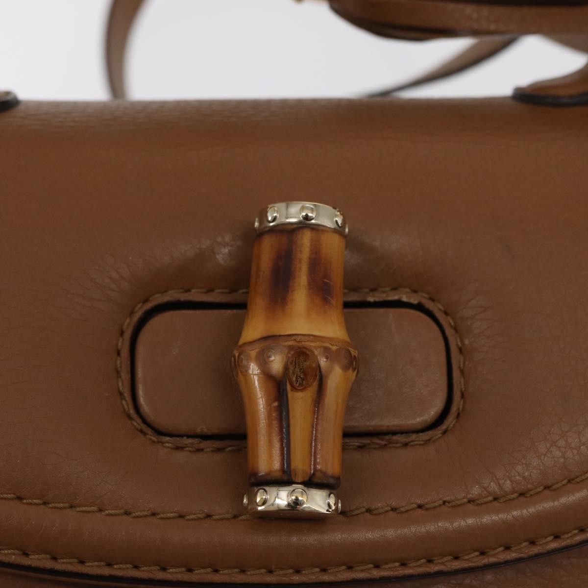 Gucci Gucci New Bamboo 1921 Top Handle Leather Size ONE SIZE - 16 Thumbnail