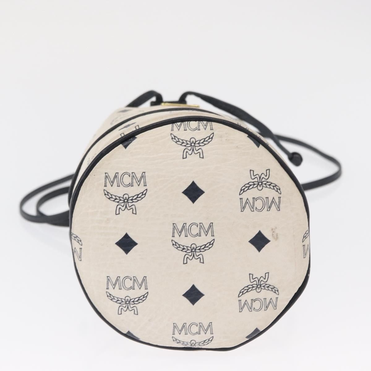 MCM MCM Drawstring Shoulder Bag Leather Size ONE SIZE - 18 Thumbnail
