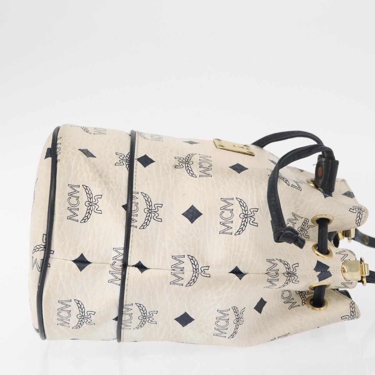MCM MCM Drawstring Shoulder Bag Leather Size ONE SIZE - 3 Thumbnail