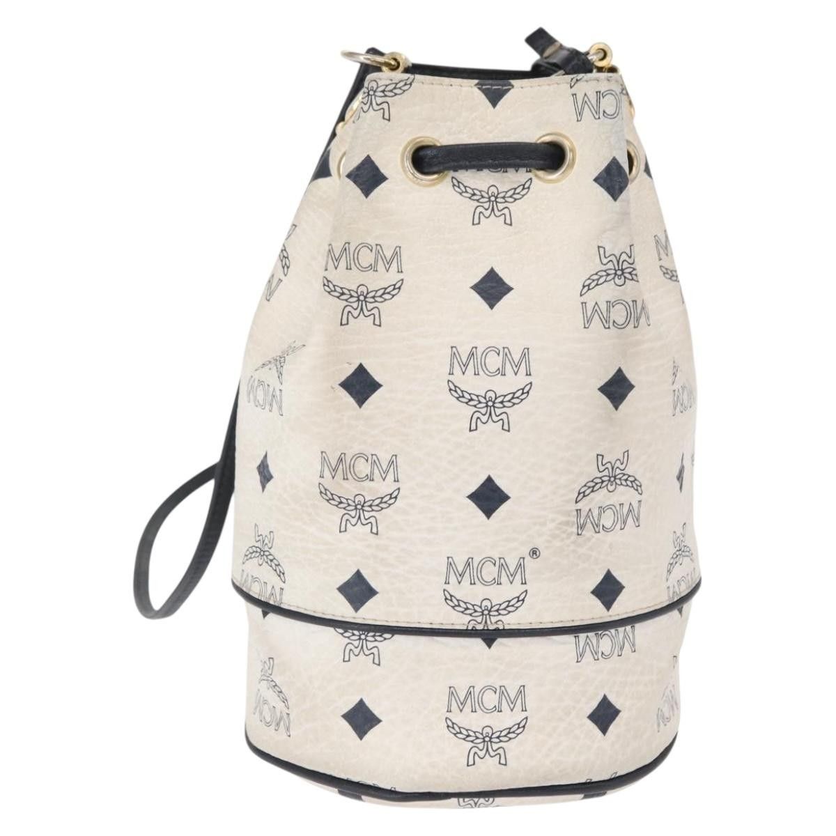 MCM MCM Drawstring Shoulder Bag Leather Size ONE SIZE - 2 Thumbnail