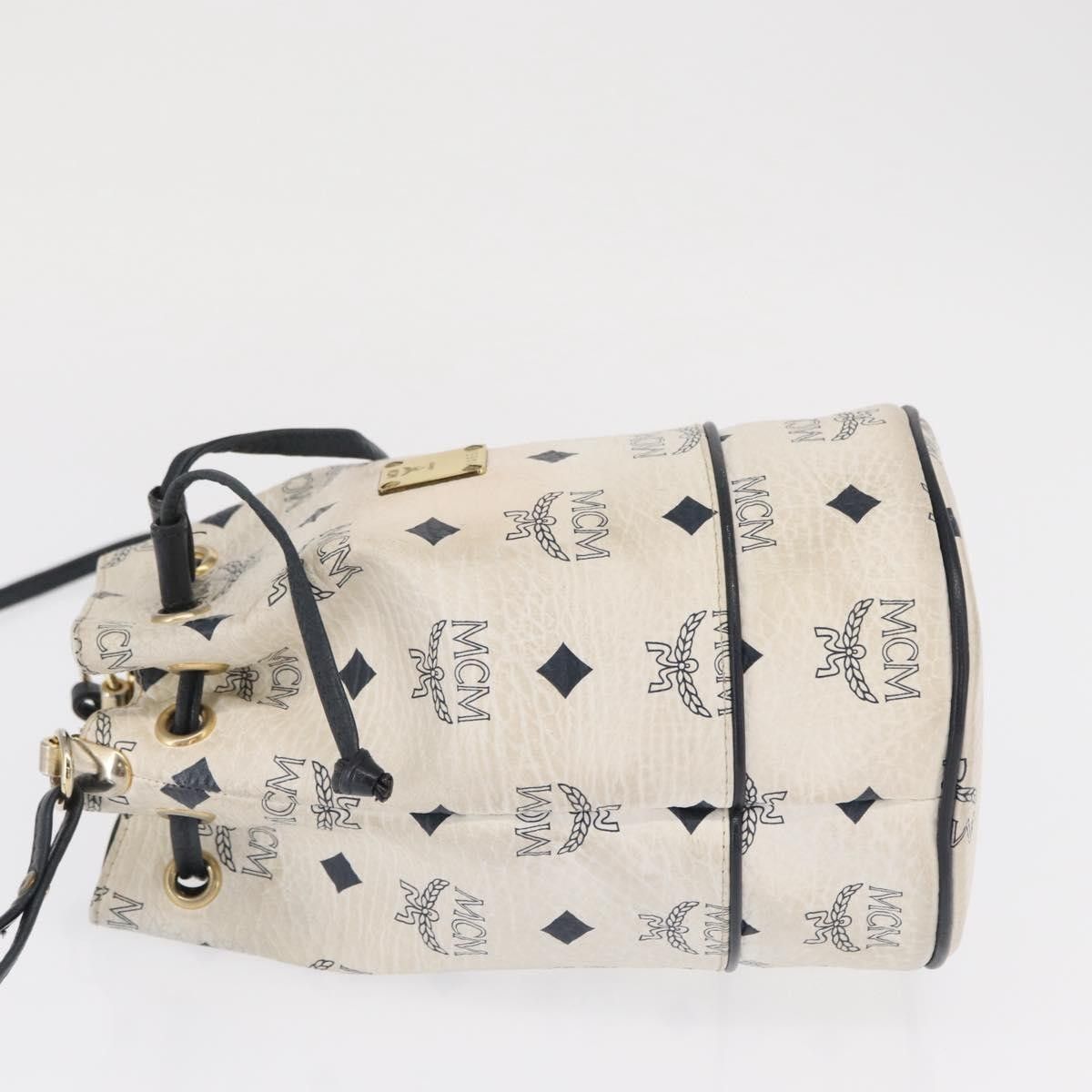 MCM MCM Drawstring Shoulder Bag Leather Size ONE SIZE - 4 Thumbnail
