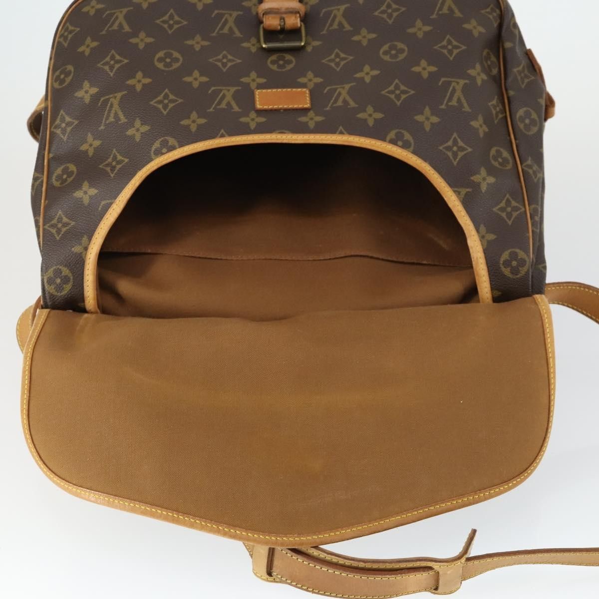 Louis Vuitton Louis Vuitton Saumur Handbag Monogram Canvas Size ONE SIZE - 14 Thumbnail