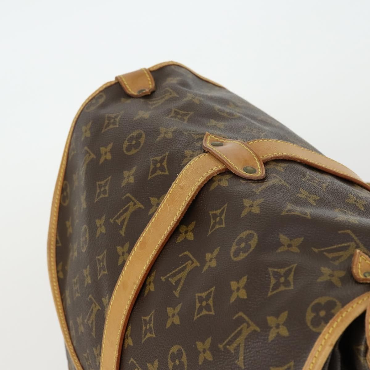 Louis Vuitton Louis Vuitton Saumur Handbag Monogram Canvas Size ONE SIZE - 18 Thumbnail