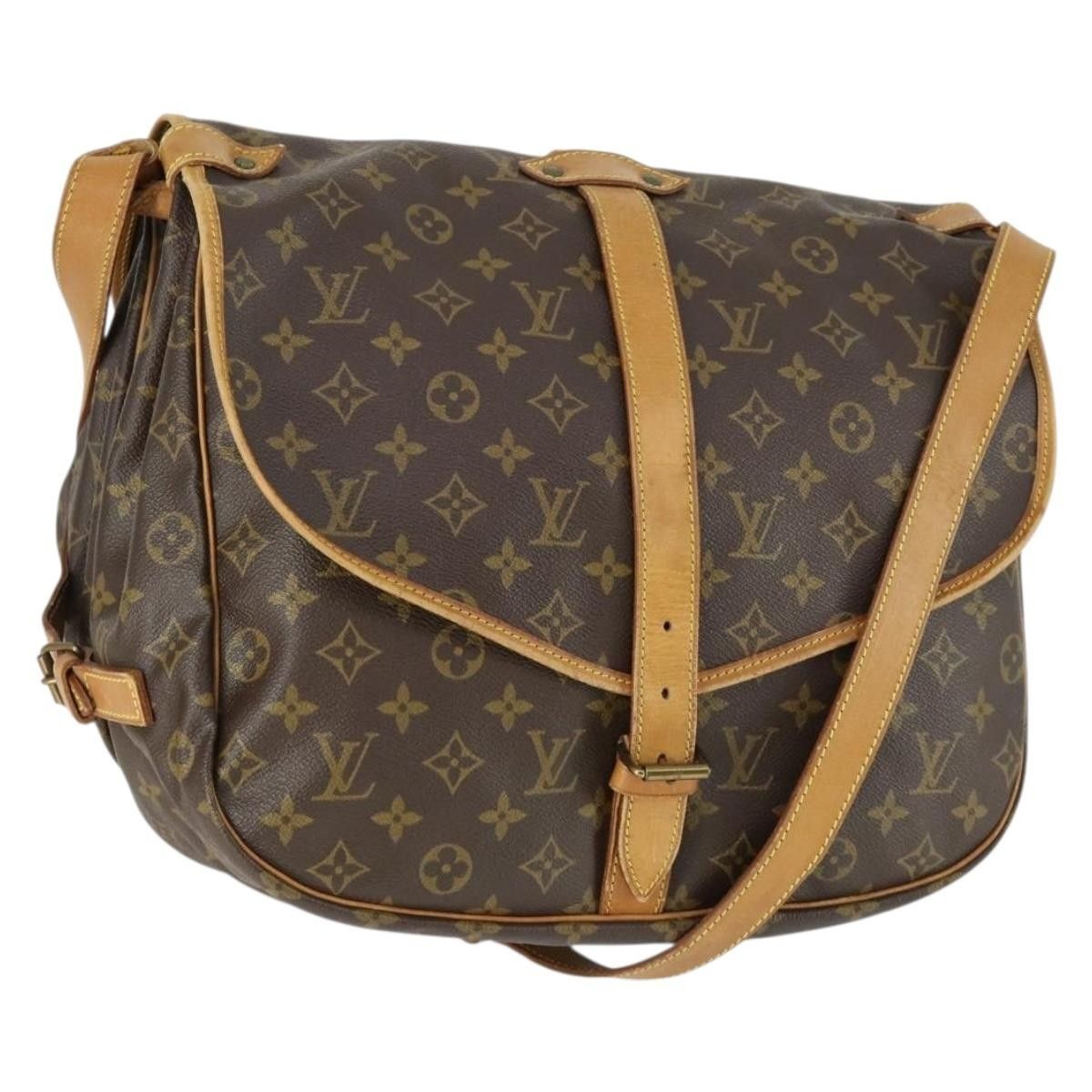 Louis Vuitton Louis Vuitton Saumur Handbag Monogram Canvas Size ONE SIZE - 24 Thumbnail