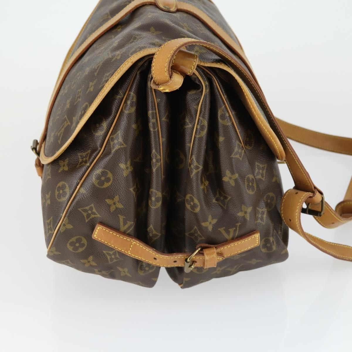 Louis Vuitton Louis Vuitton Saumur Handbag Monogram Canvas Size ONE SIZE - 4 Thumbnail
