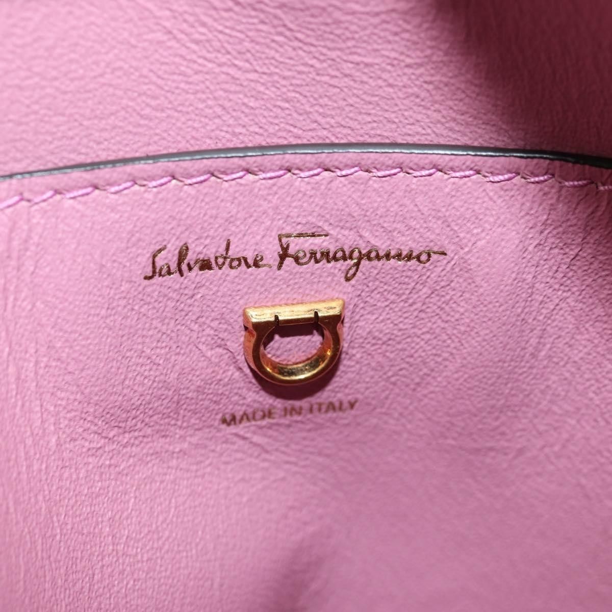 Salvatore Ferragamo Salvatore Ferragamo Gancini Leather Size ONE SIZE - 18 Thumbnail