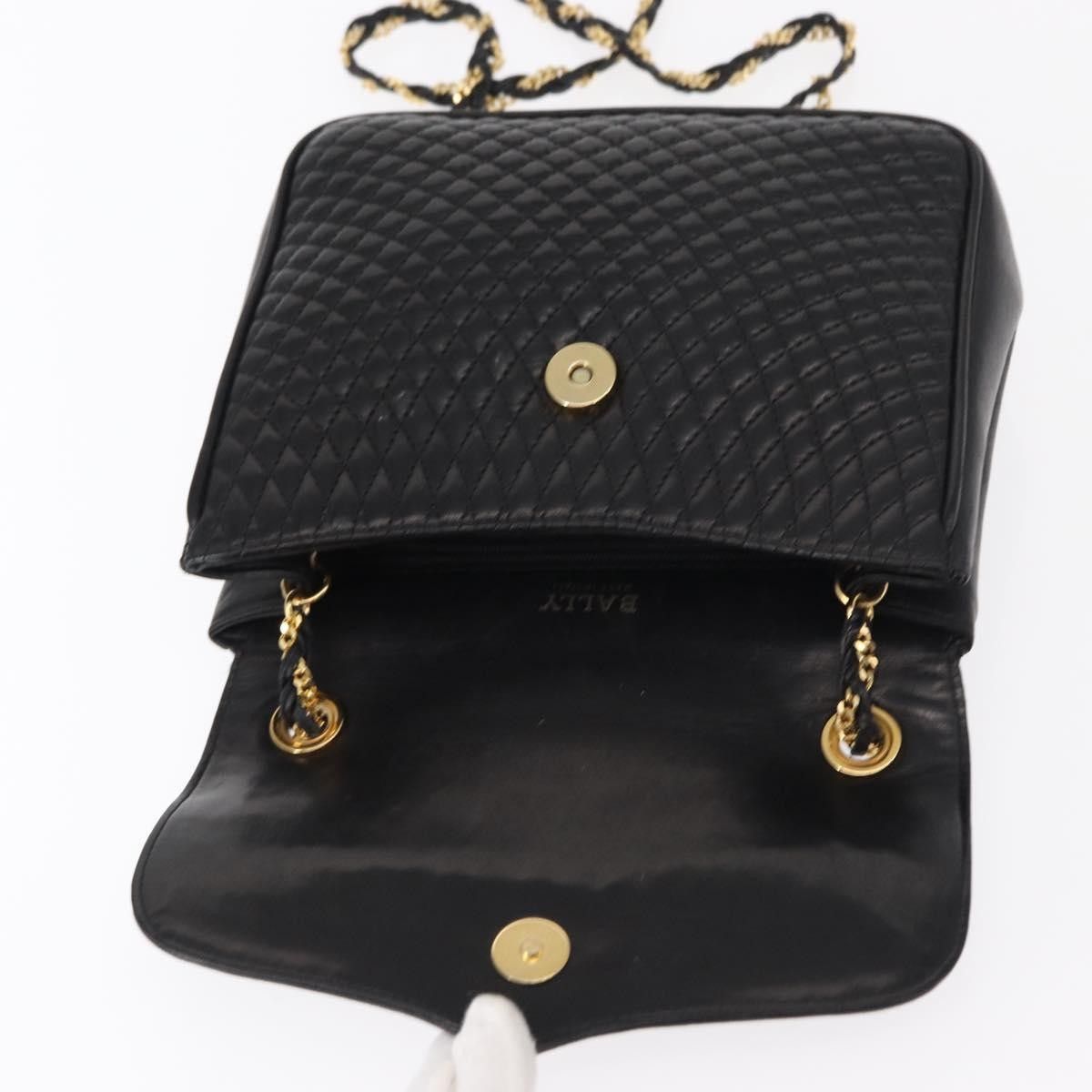 Bally Bally Vintage Chain Quilted Leather Size ONE SIZE - 17 Thumbnail