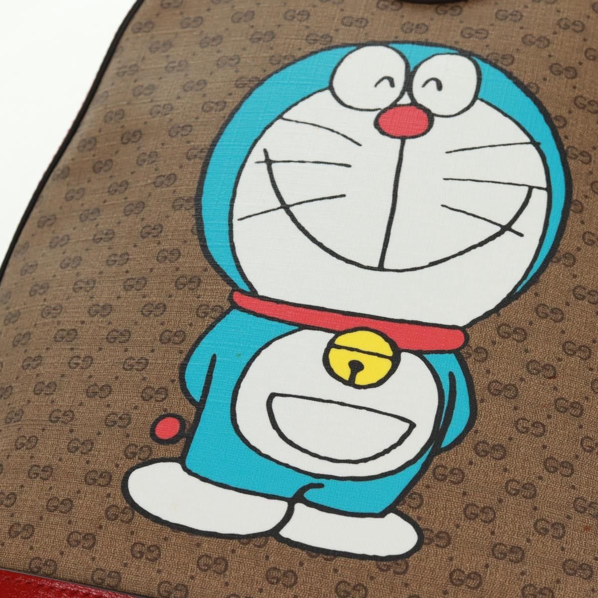 Gucci Gucci Doraemon Zip Backpack Printed Mini GG Coated Canvas Size ONE SIZE - 21 Thumbnail