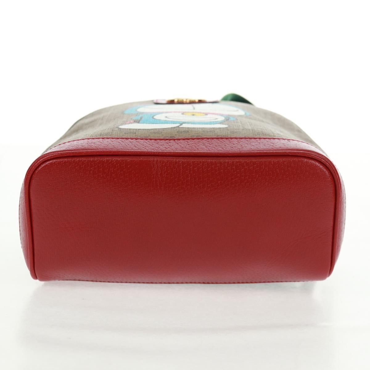 Gucci Gucci Doraemon Zip Backpack Printed Mini GG Coated Canvas Size ONE SIZE - 14 Thumbnail
