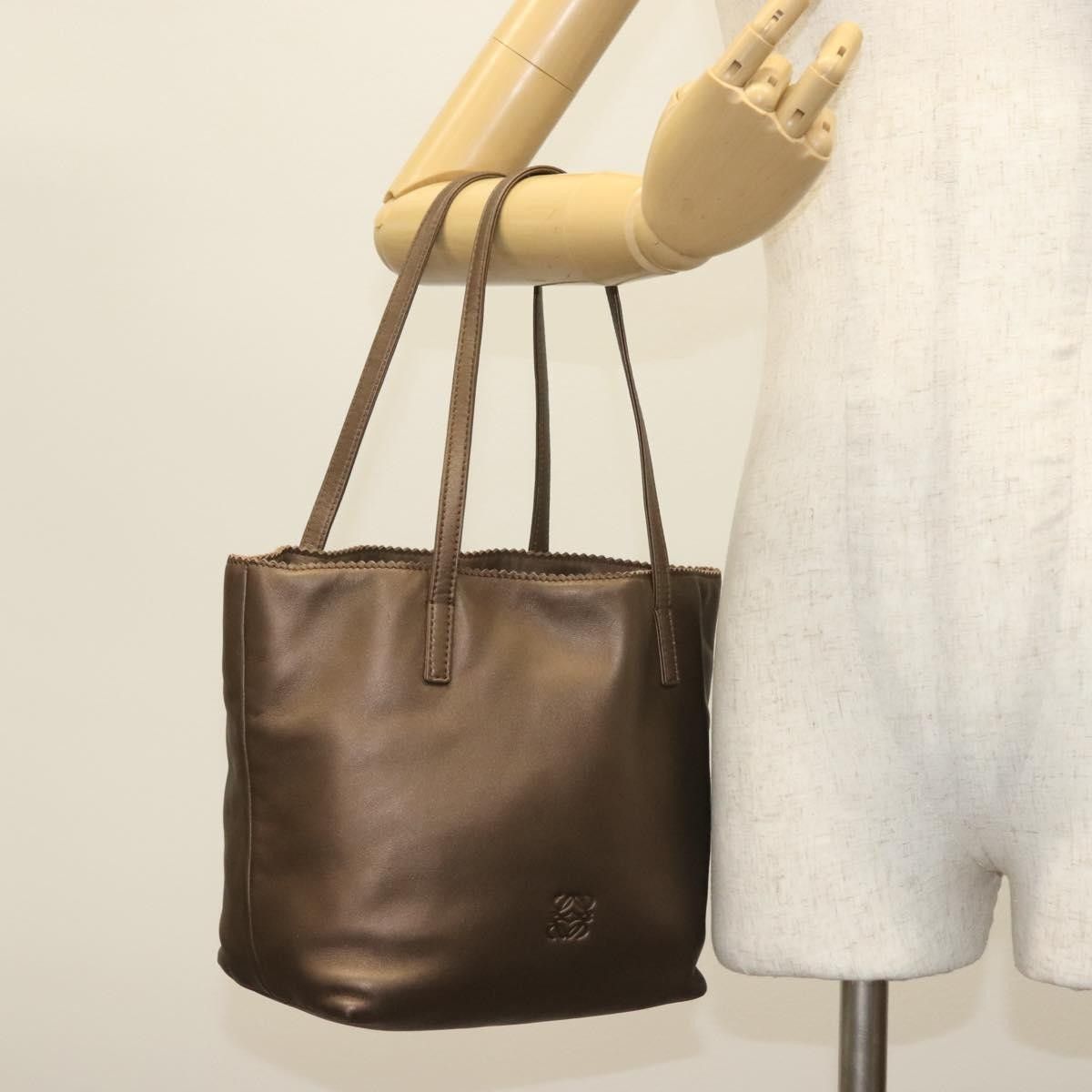 Loewe Loewe Anagram handbag Leather Size ONE SIZE - 14 Thumbnail