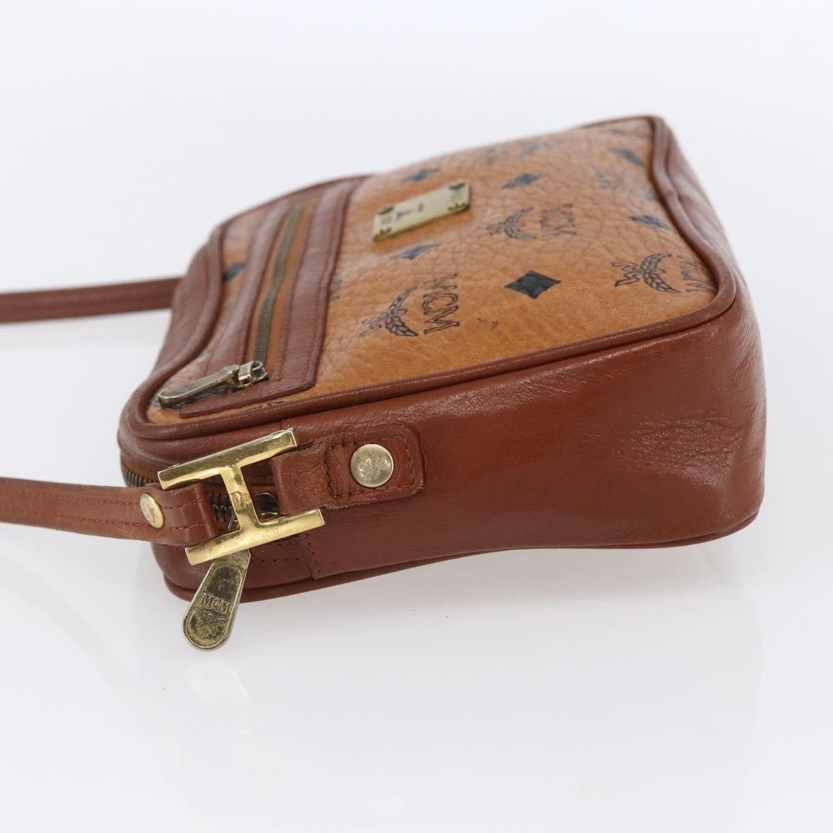 MCM MCM Visetos Shoulder bag Canvas and Leather Size ONE SIZE - 3 Thumbnail