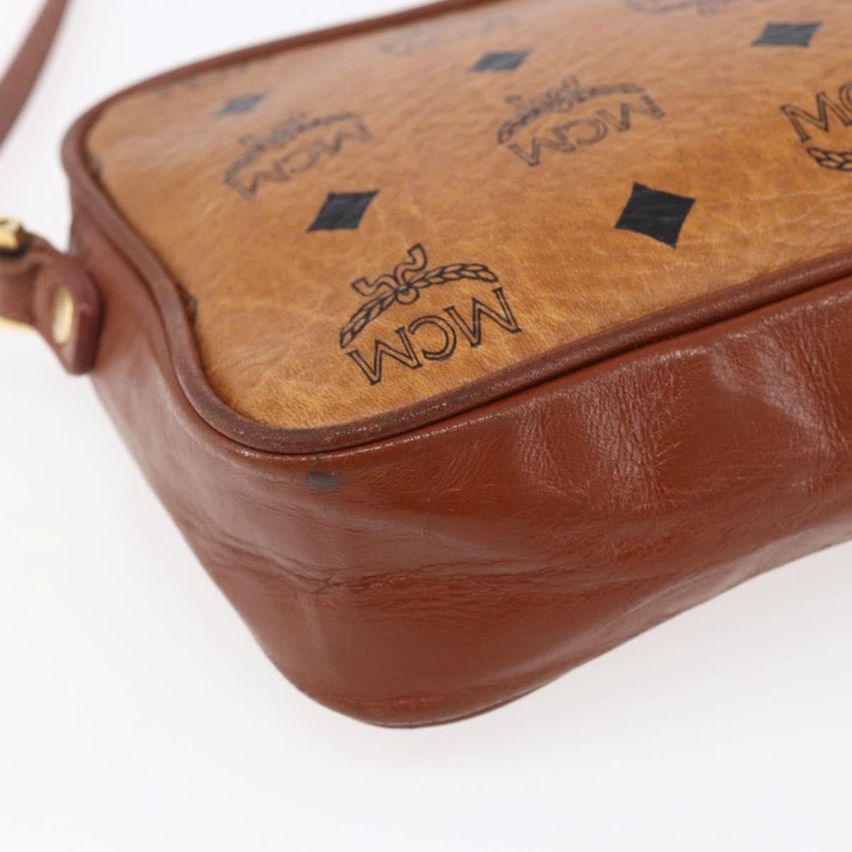 MCM MCM Visetos Shoulder bag Canvas and Leather Size ONE SIZE - 12 Thumbnail