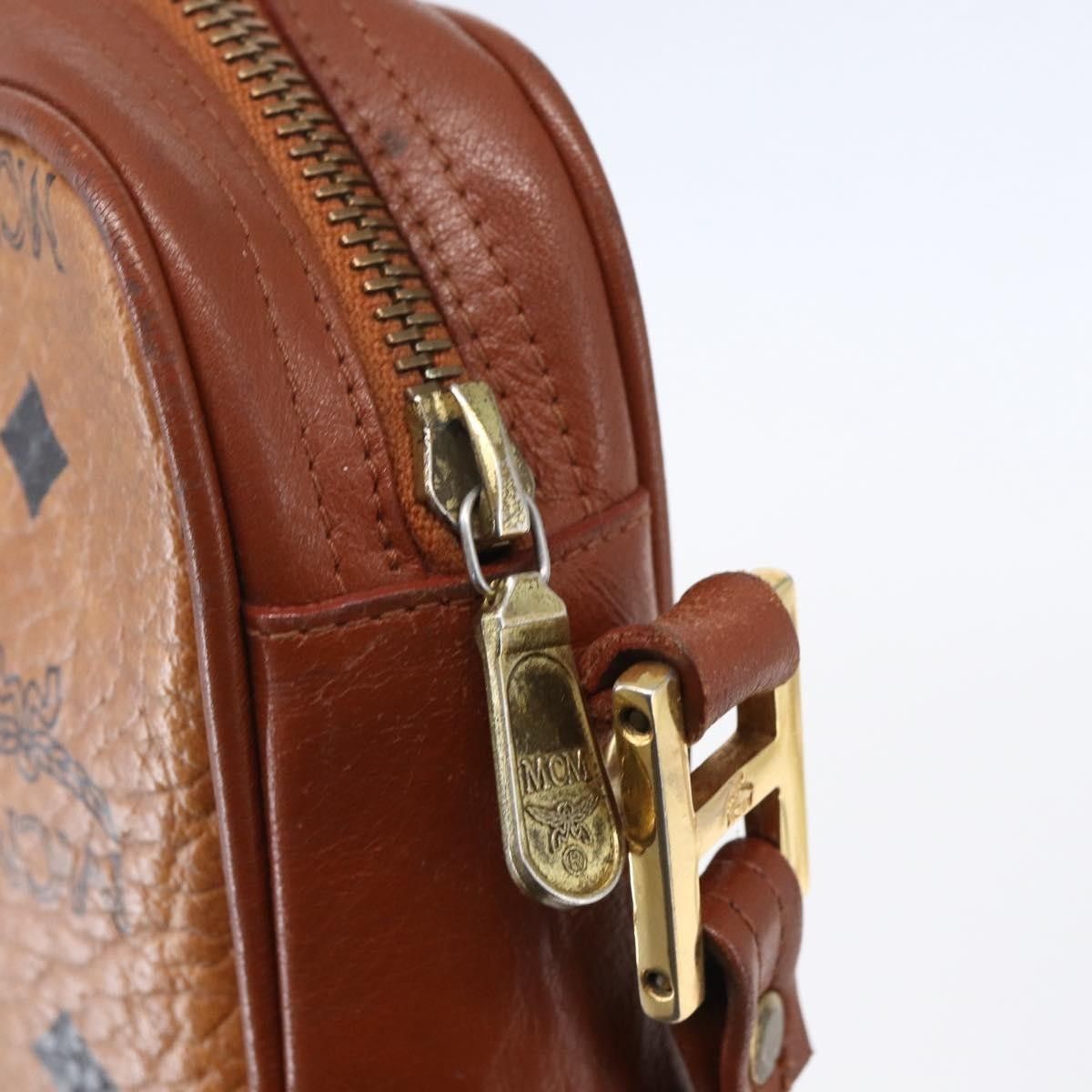 MCM MCM Visetos Shoulder bag Canvas and Leather Size ONE SIZE - 17 Thumbnail