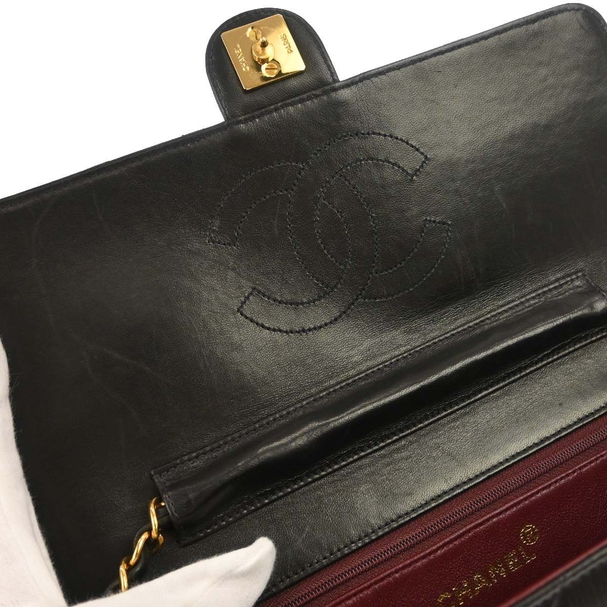 Chanel Chanel Flap Shoulder Bag Quilted Lambskin Size ONE SIZE - 8 Thumbnail