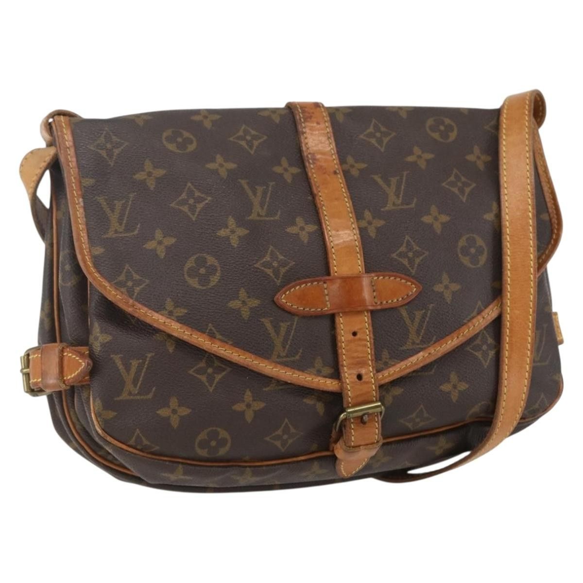 Louis Vuitton Louis Vuitton Saumur Handbag Monogram Canvas Size ONE SIZE - 24 Thumbnail