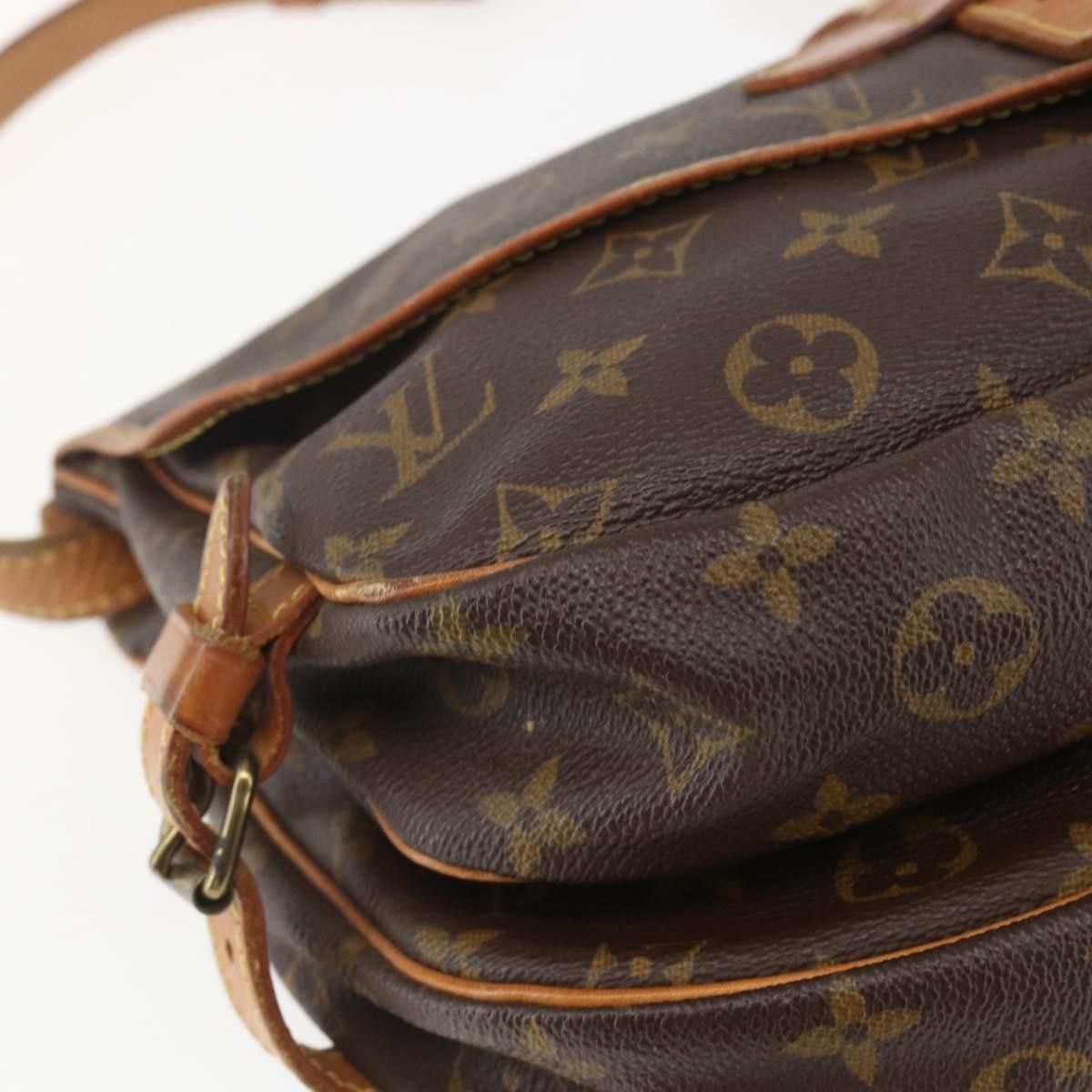 Louis Vuitton Louis Vuitton Saumur Handbag Monogram Canvas Size ONE SIZE - 10 Thumbnail