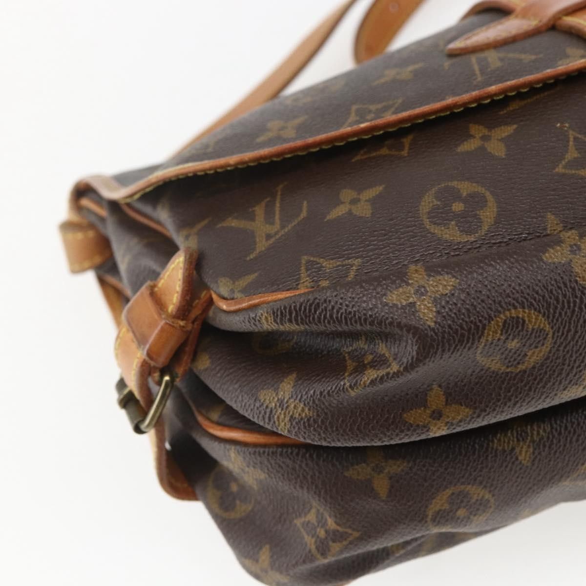 Louis Vuitton Louis Vuitton Saumur Handbag Monogram Canvas Size ONE SIZE - 11 Thumbnail