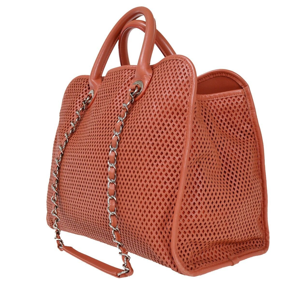 Chanel Chanel French Riviera Tote Quilted Caviar Size ONE SIZE - 4 Thumbnail