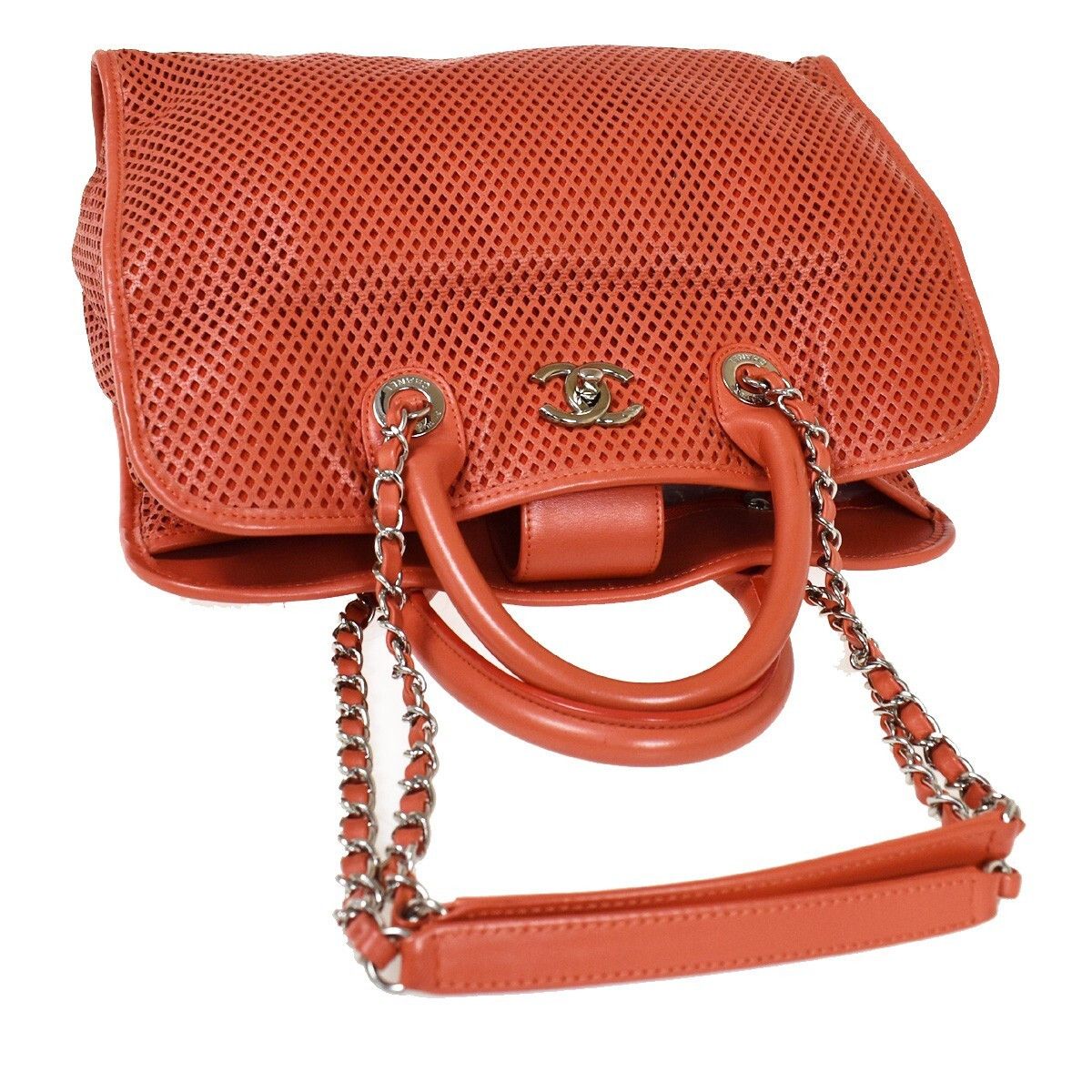 Chanel Chanel French Riviera Tote Quilted Caviar Size ONE SIZE - 5 Thumbnail