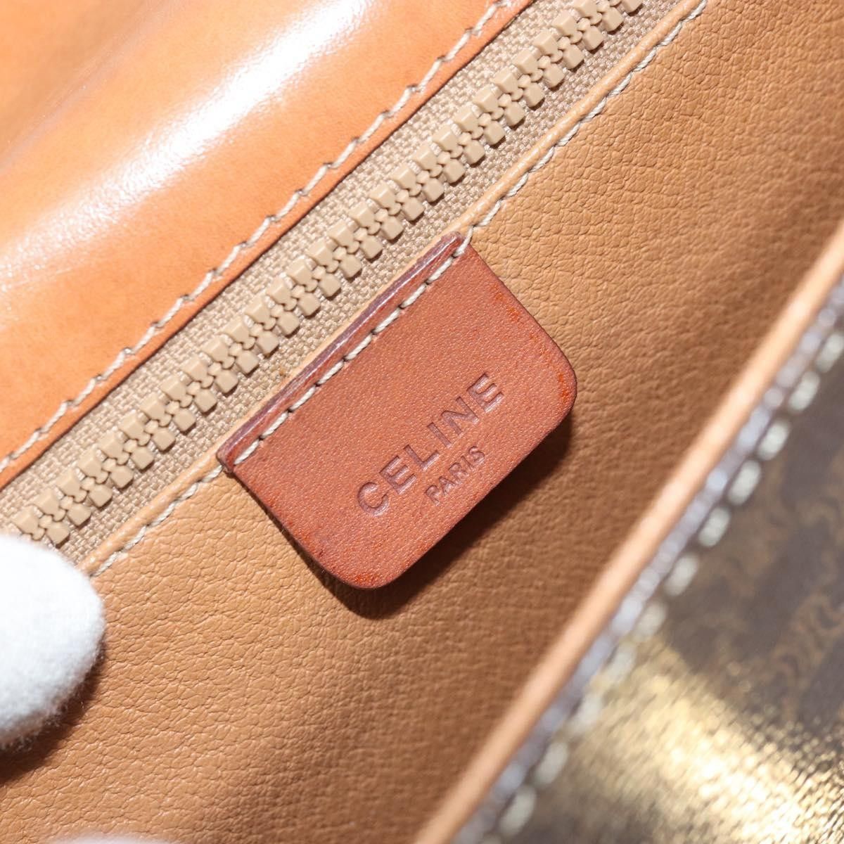 Celine Celine Vintage Macadam Canvas and Leather Size ONE SIZE - 6 Thumbnail