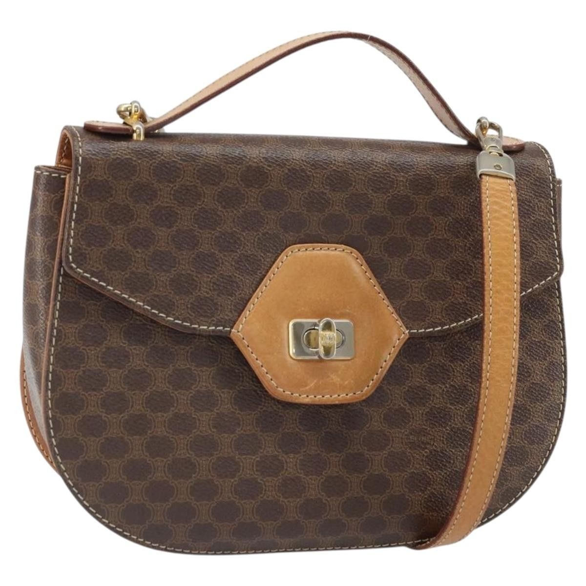 Celine Celine Vintage Macadam Canvas and Leather Size ONE SIZE - 14 Thumbnail
