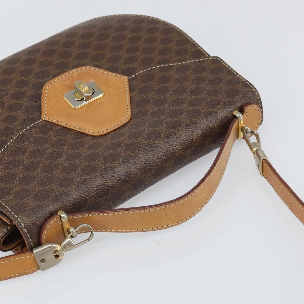 Celine Celine Vintage Macadam Canvas and Leather Size ONE SIZE - 8 Thumbnail