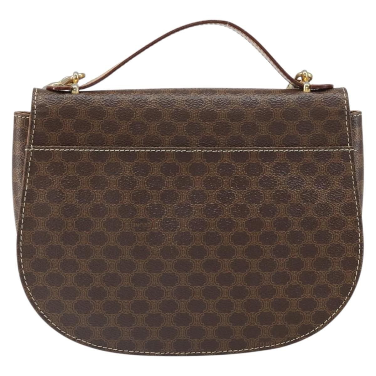 Celine Celine Vintage Macadam Canvas and Leather Size ONE SIZE - 2 Thumbnail