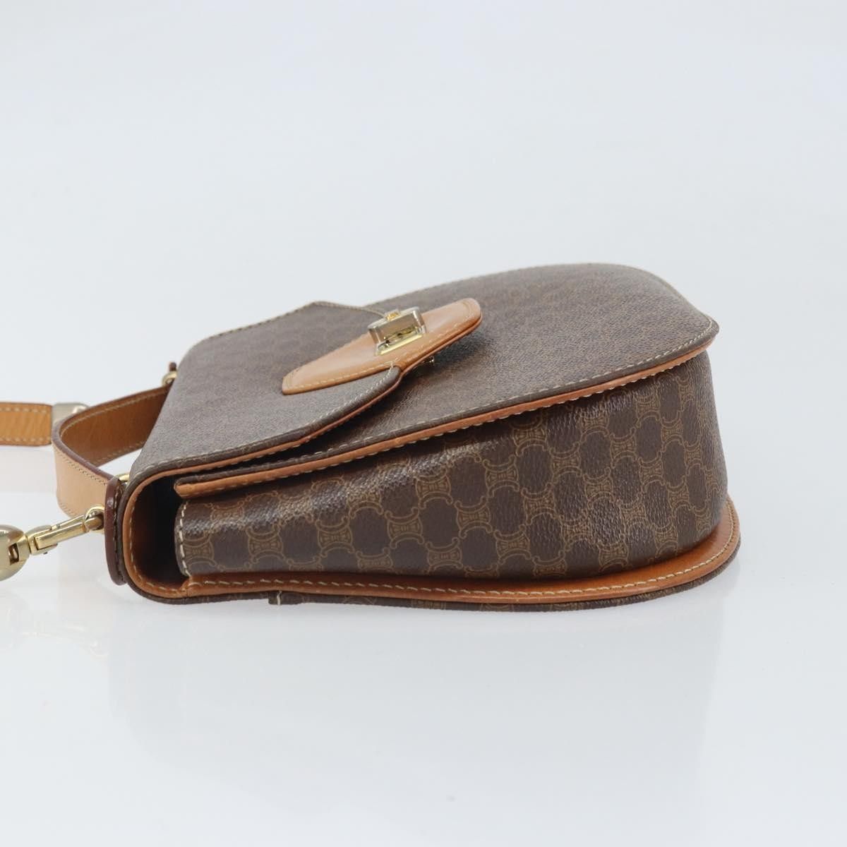Celine Celine Vintage Macadam Canvas and Leather Size ONE SIZE - 4 Thumbnail