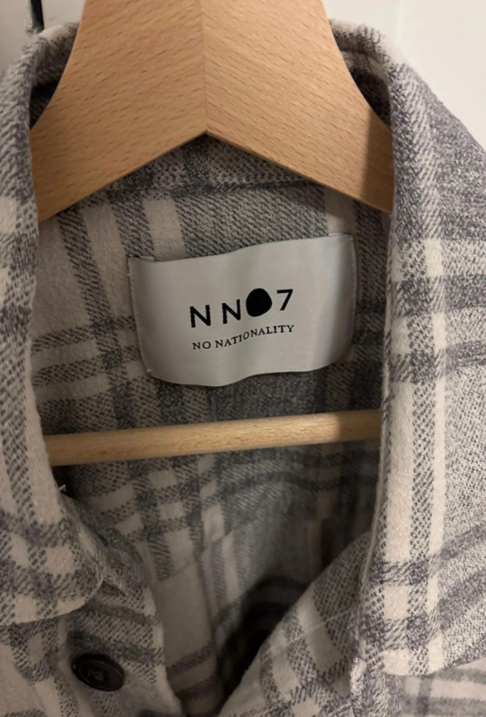NN07 NN07 Frode Checked Overshirt Grey Multi Shirt Size US S / EU 44-46 / 1 - 3 Thumbnail