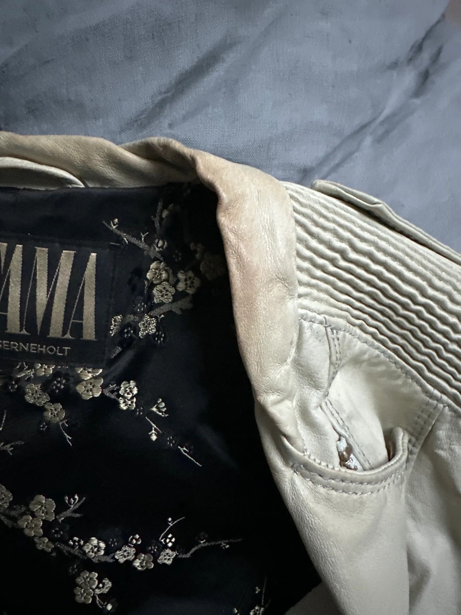 JOFAMA Jofama Leather Jacket Size S / US 4 / IT 40 - 4 Thumbnail