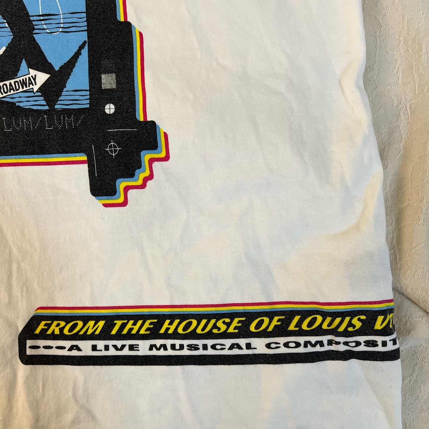Louis Vuitton Louis Vuitton Musical Composition Print T-Shirt Size L Size US L / EU 52-54 / 3 - 12 Thumbnail