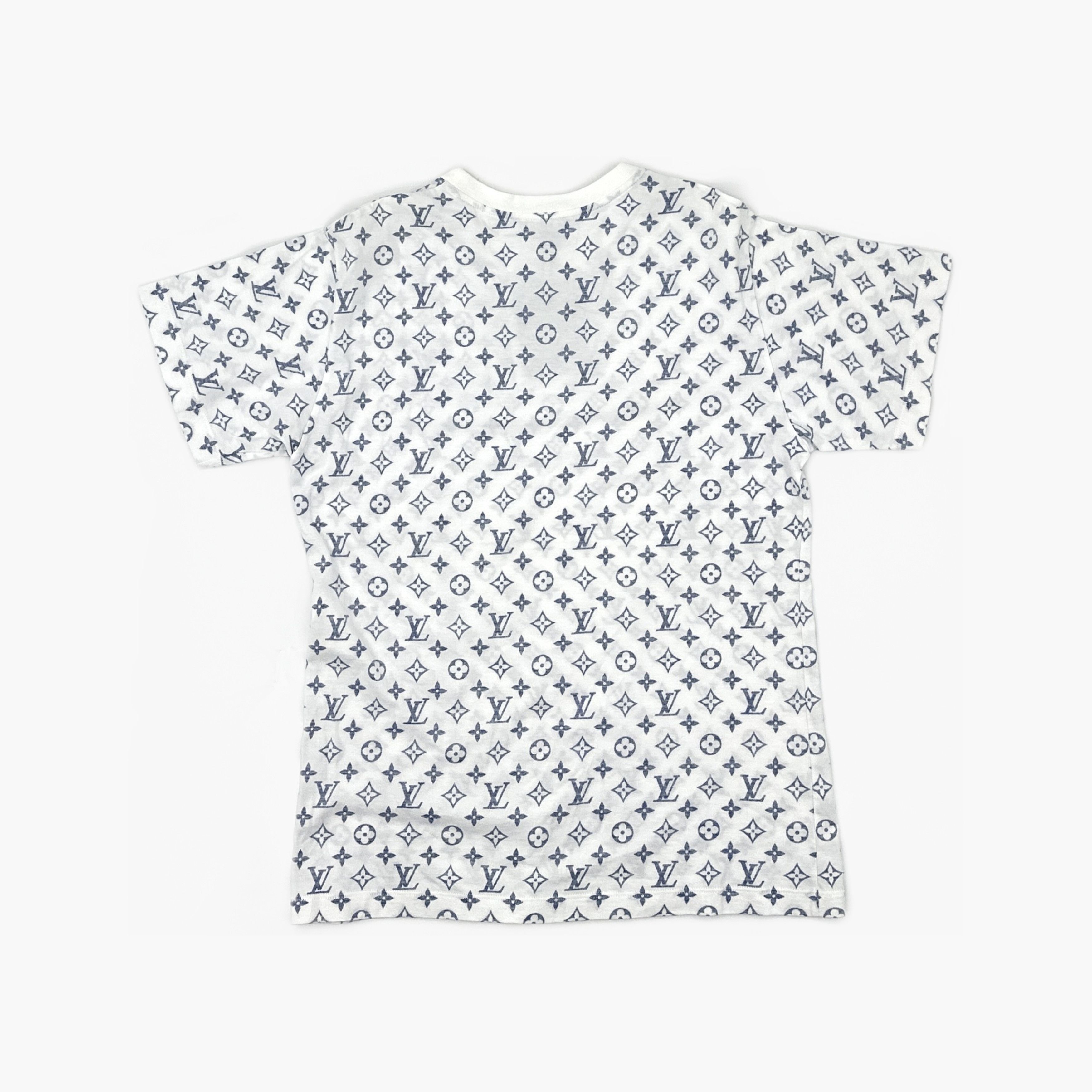 Louis Vuitton Louis Vuitton Monogram Chain T-Shirt Size L Size US L / EU 52-54 / 3 - 2 Thumbnail