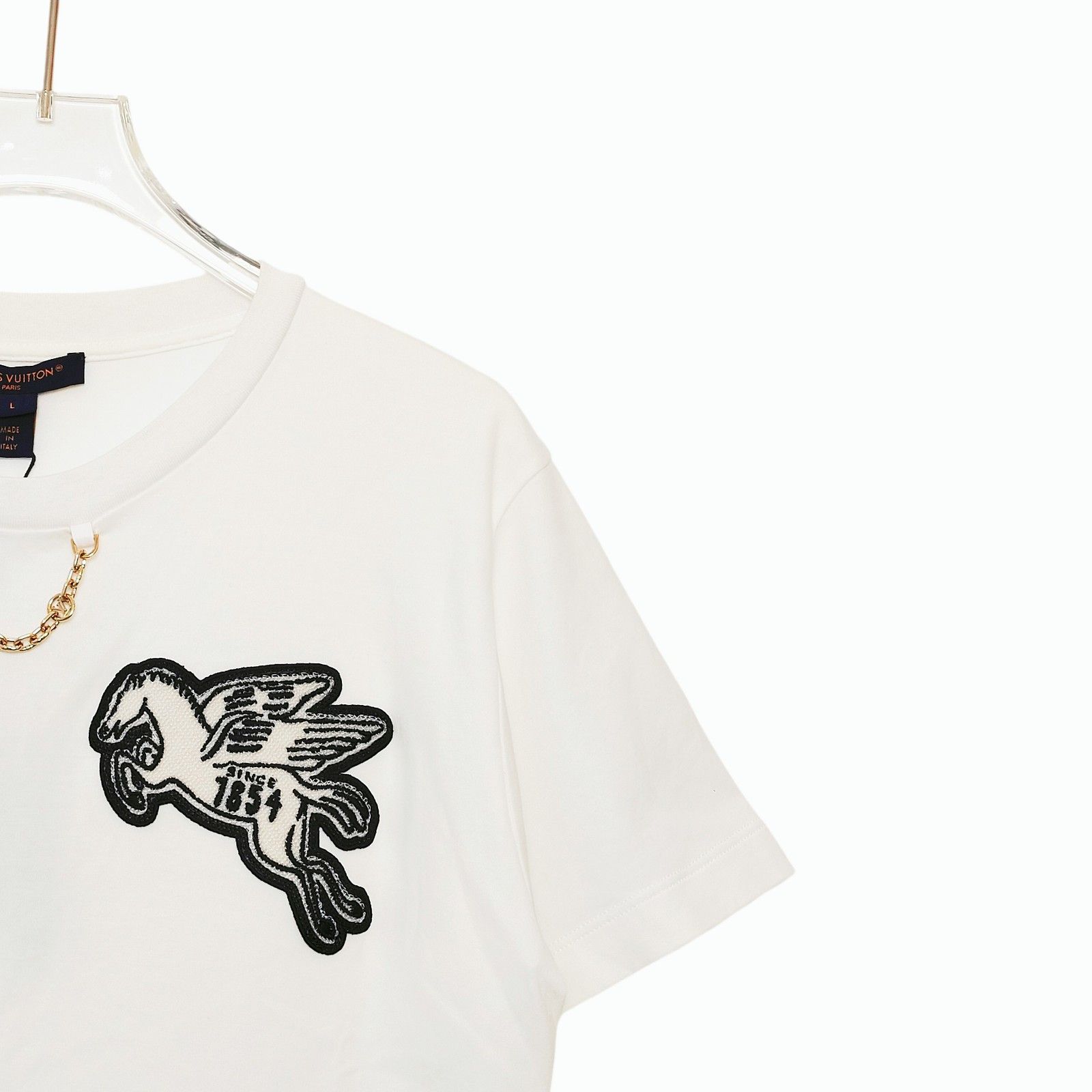 Louis Vuitton Louis Vuitton Pegasus Patch T-Shirt Size L Size L / US 10 / IT 46 - 7 Thumbnail
