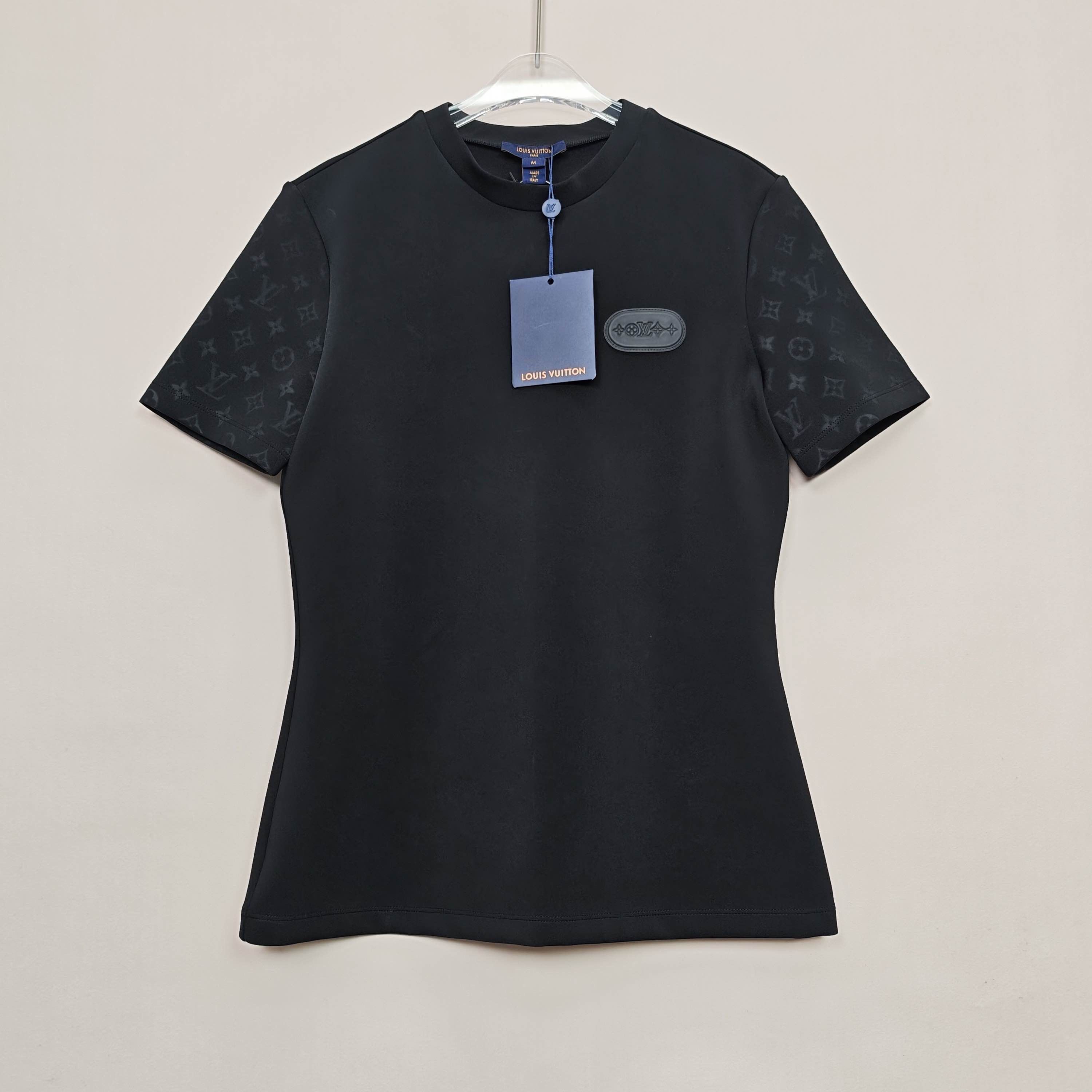 Louis Vuitton Louis Vuitton Monogram Short Sleeve T-Shirt Black M Size M / US 6-8 / IT 42-44 - 9 Thumbnail
