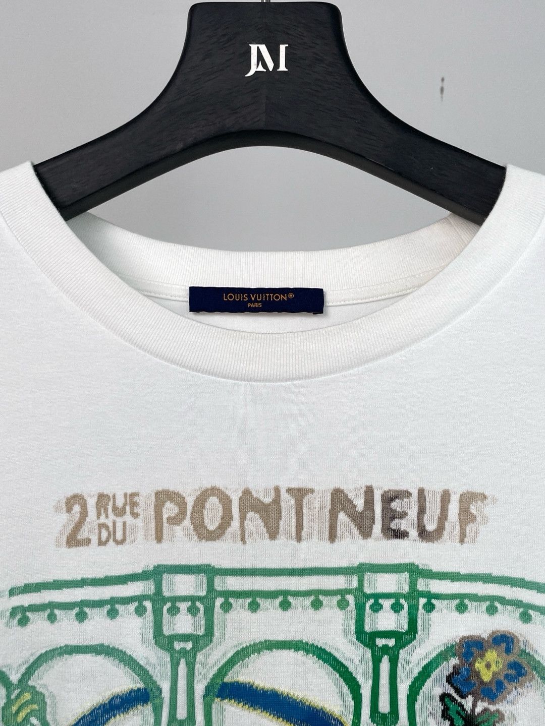 Louis Vuitton Louis Vuitton Pont Neuf Graphic T-Shirt XXL Size US XXL / EU 58 / 5 - 3 Thumbnail