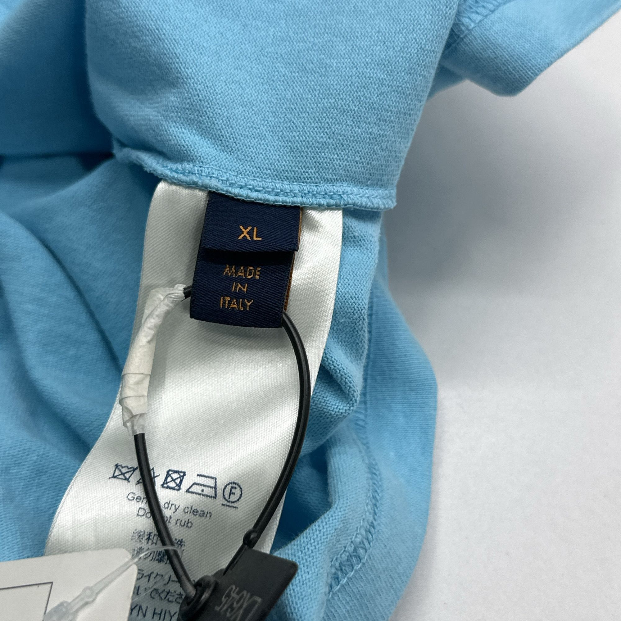 Louis Vuitton Louis Vuitton Blue Cotton Short Sleeve T-Shirt Size XL Size US XL / EU 56 / 4 - 4 Thumbnail