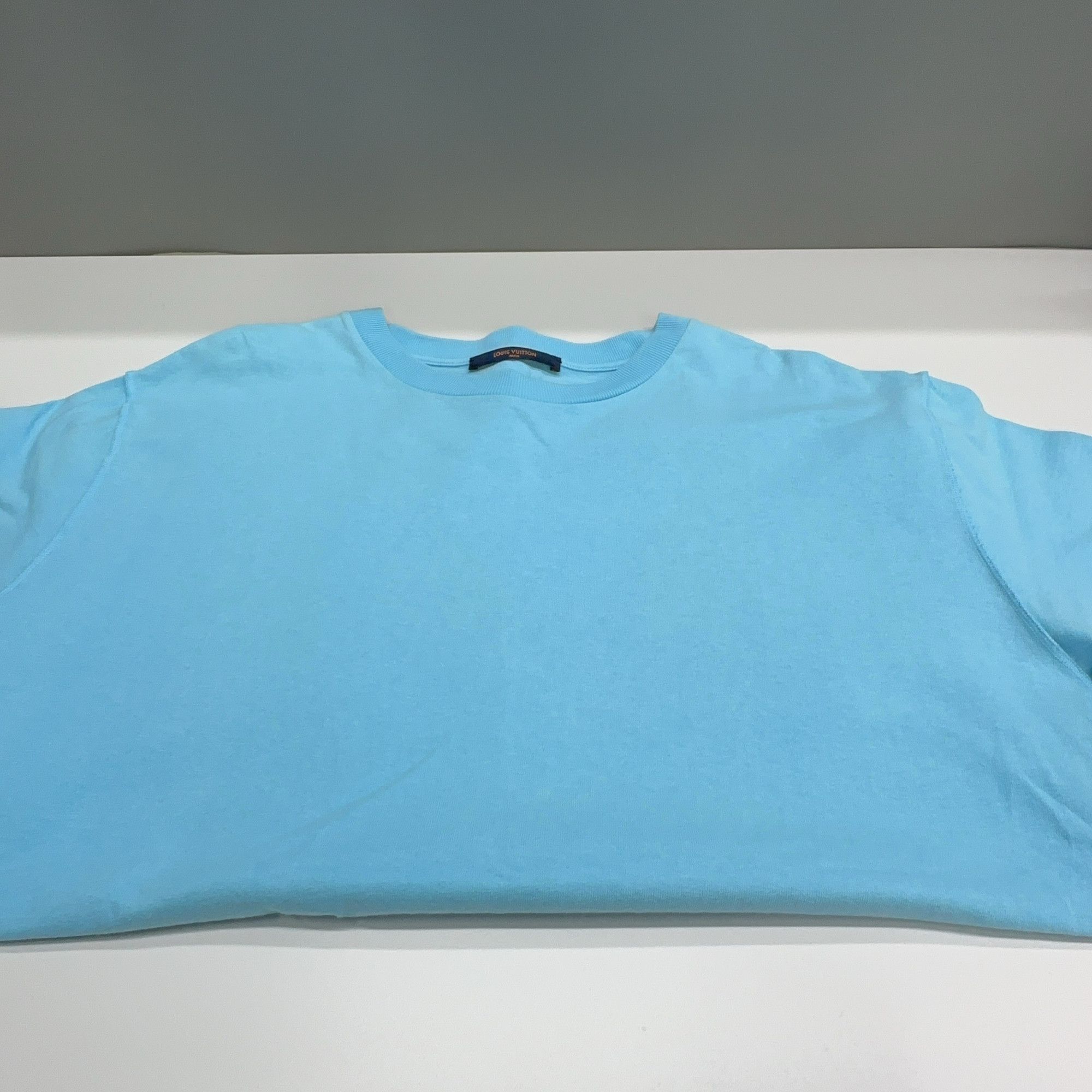 Louis Vuitton Louis Vuitton Blue Cotton Short Sleeve T-Shirt Size XL Size US XL / EU 56 / 4 - 6 Thumbnail