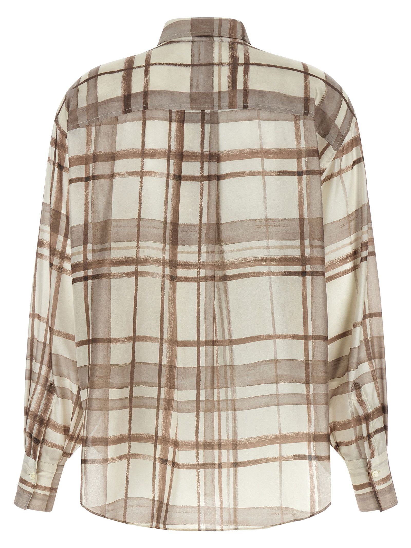 Brunello Cucinelli Silk Shirt Size S / US 4 / IT 40 - 2 Thumbnail