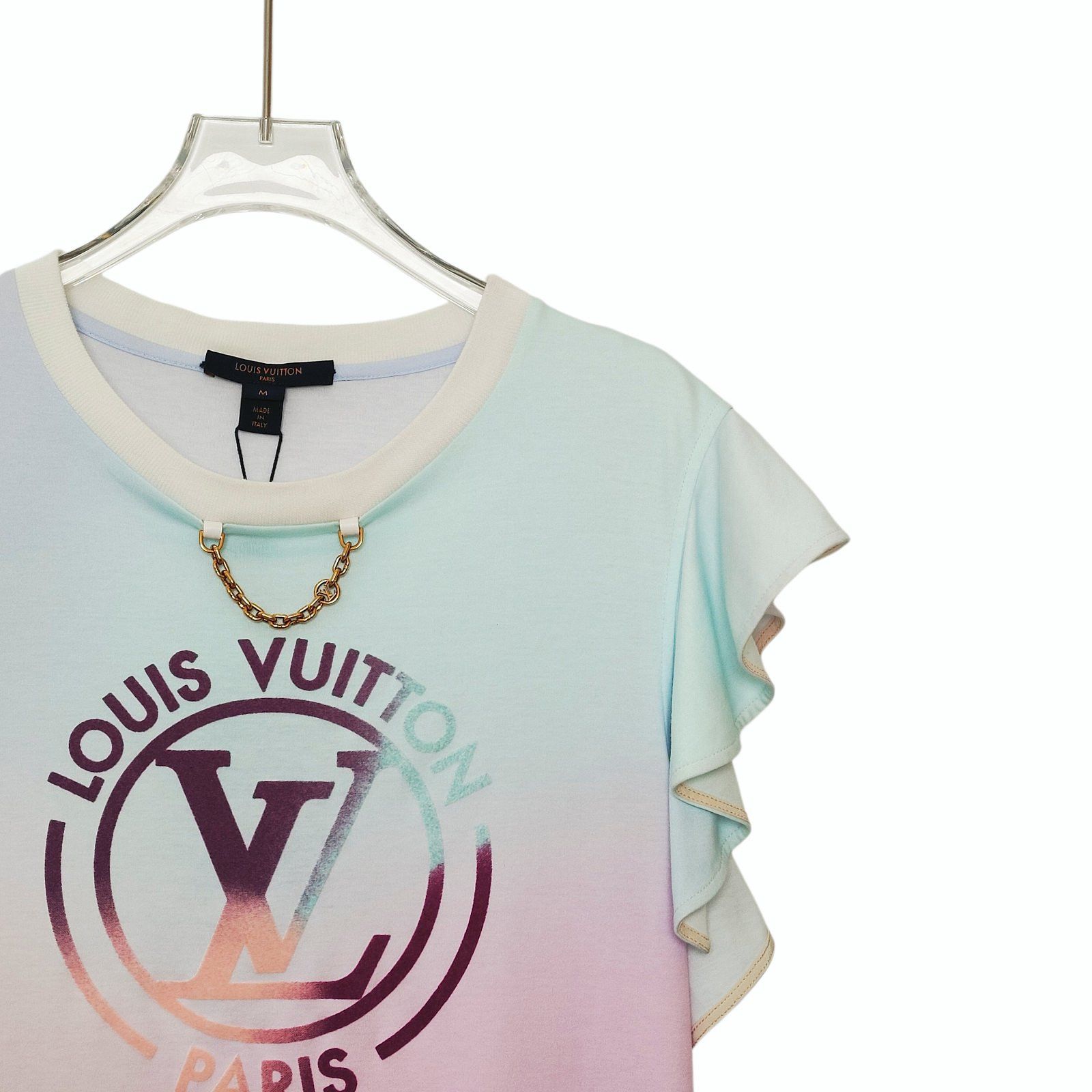 Louis Vuitton Louis Vuitton Ombre Logo Short Sleeve T-Shirt Size M Size M / US 6-8 / IT 42-44 - 5 Thumbnail