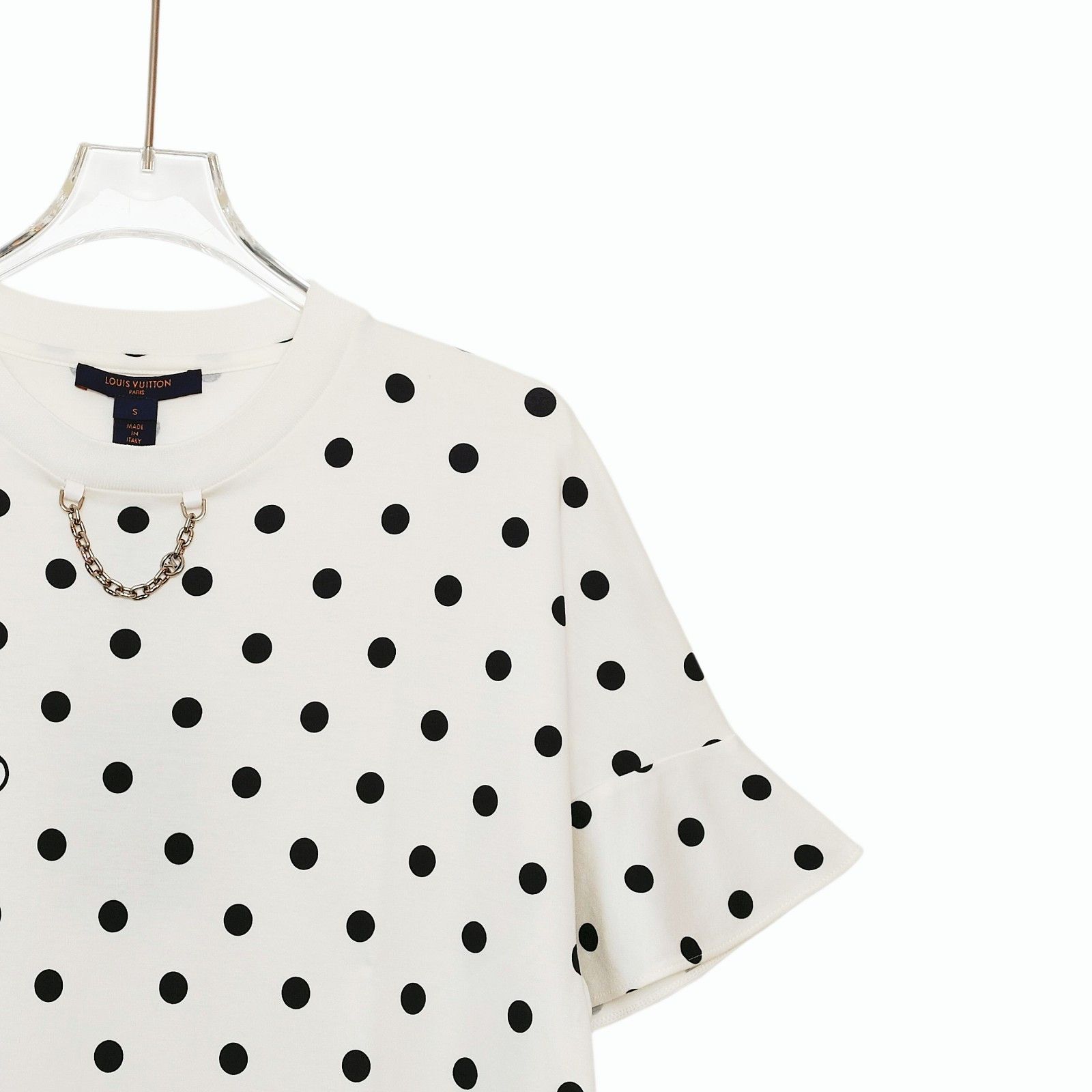 Louis Vuitton Louis Vuitton Polka Dot T-Shirt Size S Size S / US 4 / IT 40 - 5 Thumbnail