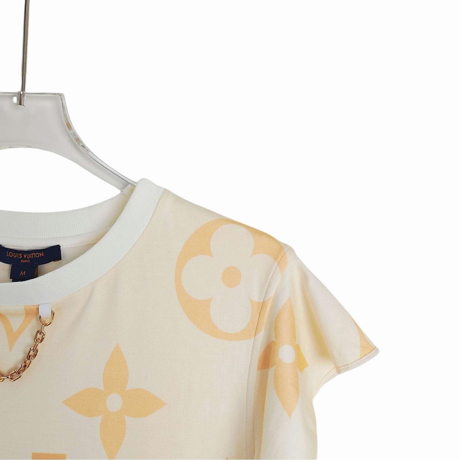 Louis Vuitton Louis Vuitton Monogram Ruffle Sleeve T-Shirt Size M Size M / US 6-8 / IT 42-44 - 5 Thumbnail