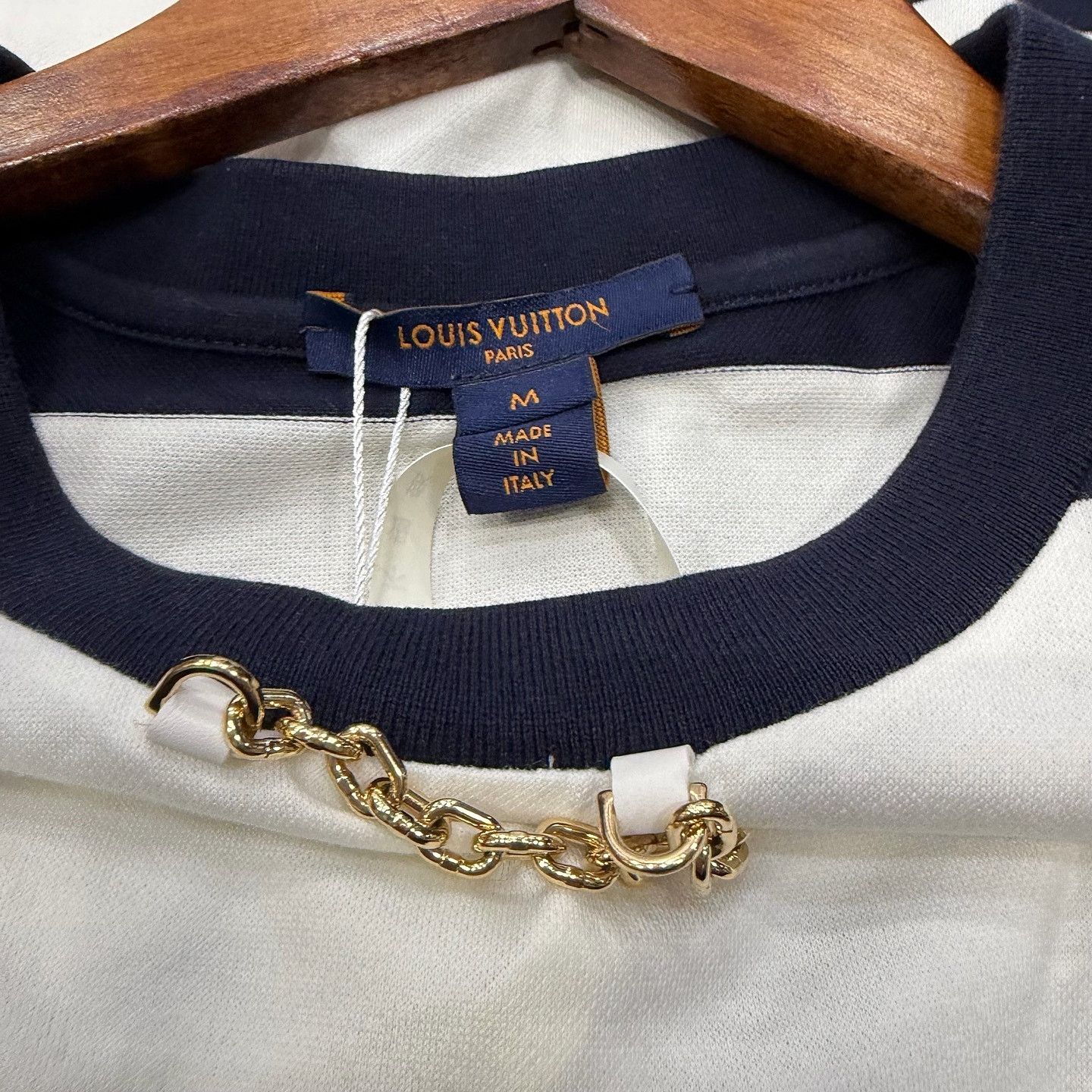 Louis Vuitton Louis Vuitton Striped Monogram Pocket T-Shirt Size M Size M / US 6-8 / IT 42-44 - 3 Thumbnail